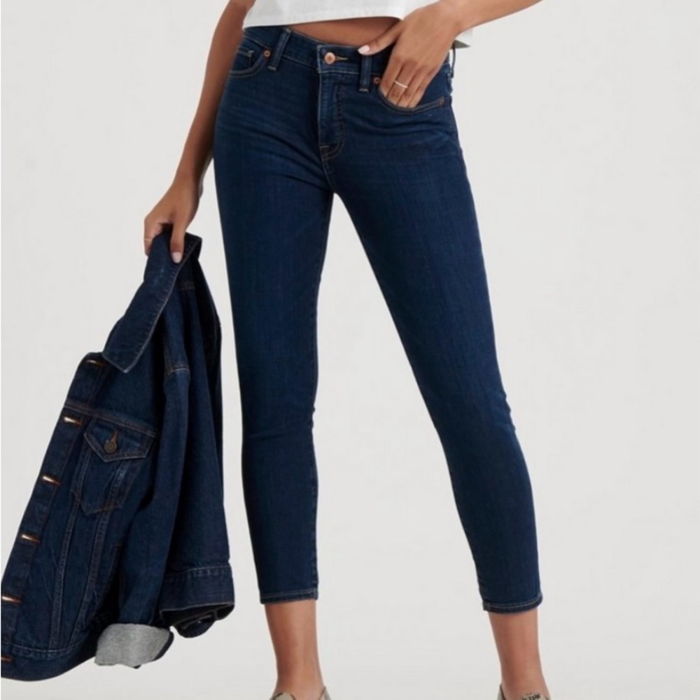 Lucky Brand Ava crop jeans